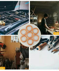 Badass Heavy Duty 400 Pcs Flat Copper Washers Kit Heat Resistant Seal Set For Cars Injectors Drain Plugs Universal M5 M6 M8 M10 M12 M14 Sizes Leak Proof Top Rated Seals That Hold Up Under Heat Always For Street Kings, assorted sizes