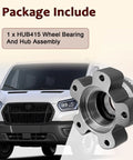 Rugged Rear Wheel Bearing Hub Assembly Replacement for Ford Transit 2015 to 2025 shown with Ford van background