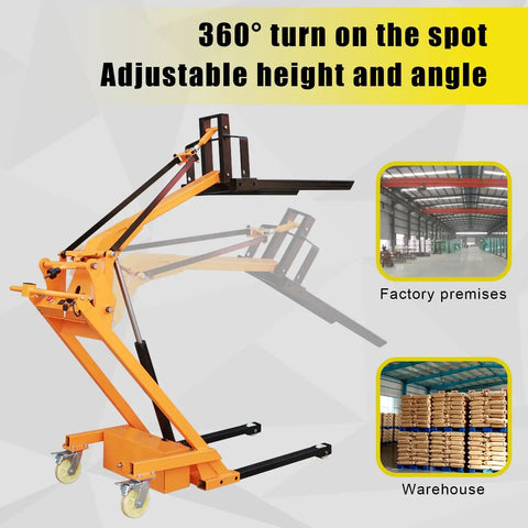 Dude, this electric stacker is legit awesome for your warehouse or workshop. It folds up tight to save space and lifts stuff super high in seconds.