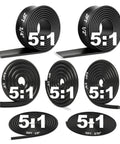 Multiple rolls of 5 To 1 Heat Shrink Tubing Roll Kit With Adhesive Lined Dual Wall Marine Grade Waterproof For Industrial And Automotive Wiring, 7 Diameters, Total 39 Feet, Heavy Duty Shield For Electrical Harnesses