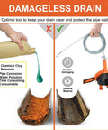 Drain Auger Clog Remover With Drill Adapter 25 Ft Flexible Plumbing Snake You Can Use Manually Or Powered comparison chart