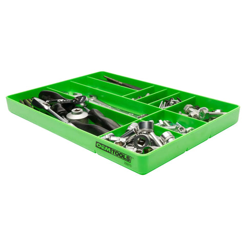 Durable 10 Compartment Tool Box Organizer Tray For Parts Bolts And Small Tools Stackable Drawer Design Maximizes Space and Keeps Your Toolbox Neat