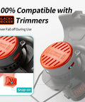 Trimmer Line Cap And Spring Replacement Kit For AFS Trimmer RC100P And Black And Decker Models, spool cap in focus