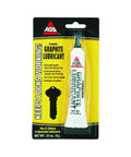 Package of AGS powdered graphite lubricant for locks and hinges, .21 oz size, labeled for automotive and home use maintenance.