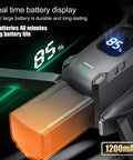 4K Camera Drone For Newbies With Big Screen Remote FPV Flight With 50 Minute Battery GPS Auto Return showing battery life display