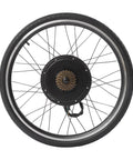 26 Inch 48V 1000W Rear Wheel Hub Motor Electric Bike Conversion Kit For Beating Steep Hills And Cruising City Streets