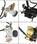 Replacement 150cc Go Kart Brake Kit Complete Set For Kandi Hammerhead TrailMaster And Other 150cc Karts Including Master Cylinder Hose Caliper Pad Easy Install