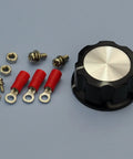 Components of High Power 25W 10 Ohm Ceramic Wirewound Potentiometer Rheostat Variable Resistor for DIY projects.