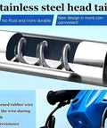 Stainless steel head tail of Automatic Screw Feeder And Grain Auger Conveyor For Heavy Duty Powder And Sand Transport, 1500W workhorse