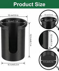 Dimensions of 2 Pack Backup Cup Holder For 4Ever DLX Car Seats Dishwasher Safe Single Cup Holder Replacement Part