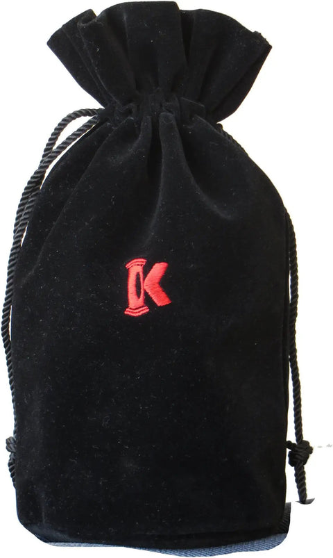 Black velvet travel bag for Travel Lamp White, Ultra Compact And Sturdy LED Light With 30,000 Hour Lifespan