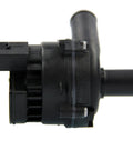Side view of Mercedes Benz Electric Water Pump OE Exact Fit For Select Models, black plastic housing and connectors visible.