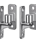 Heavy Duty 304 Stainless Steel Gate Hinges Non Welded One Piece Design Wall Mount Hinges With Five Eighth Inch Pin 600 Pound Capacity