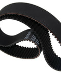 Heavy Duty 138 Tooth Drive Belt in black, curved design, ideal replacement for Harley Parts BDL-138-38K, ensures smooth ride.