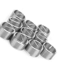 10Pcs M18x1.5 Thread Inserts Coil Type Screw Bushing Expansion Tool Heavy Duty Stainless Steel For Repairing Stripped