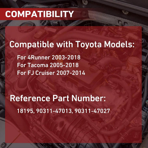 Heavy Duty CV Axle Bearing Puller and Seal Kit for Toyota 8 Clamshell Differential Compatible 4Runner 03 18 Tacoma 05 18 FJ Cruiser 07 14 Plus Seals Replaces 18195 90311 47013 90311 47027 Pro Tool for DIY Guys Fixing Your Ride Skip Shops Save Cash compatible Toyota models and part numbers
