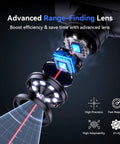 4K Autofocus Digital Microscope With 10.1 Inch HDMI Display Spin Flex Arm 52MP Coin And Electronics Repair Soldering Microscope Ring Light AI TOF Imaging Auto Focus 16GB Storage Pro Grade, range-finding lens detail