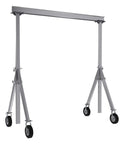 Beast Mode Adjustable Aluminum Gantry Crane With Smooth Rolling Pneumatic Casters For Zero Fuss Quick Setup 15X12 Foot Frame with wheels