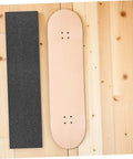 Grippy Waterproof Grip Tape Sheets For Skateboards And Scooters High Traction Non Slip PVC Sandpaper beside skateboard deck