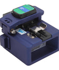 High Precision Machined Aluminum Alloy Fiber Cleaver With Automatic Return Cutter And 3 In One Fixture, compact optical cable cutting tool.