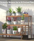 Automatic Plant Watering System For Indoor And Outdoor Use With 2.4GHz WiFi Sprinkler Timer Self Watering Drip Kit setup