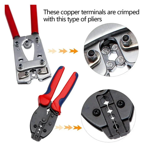Rock Solid 110 Piece Wire Crimp Connector Kit With Tinned Copper Ring Terminals For Battery Connections That Will Make Your Wiring Project Run Smooth And Stay Secure Without The Headaches. crimping pliers for terminals
