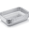 Aluminum Drip Pans 10 Pack For Gas Grills Indirect Grilling And Grease Catching Ideal For Roasts Turkeys And Gravy Drippings