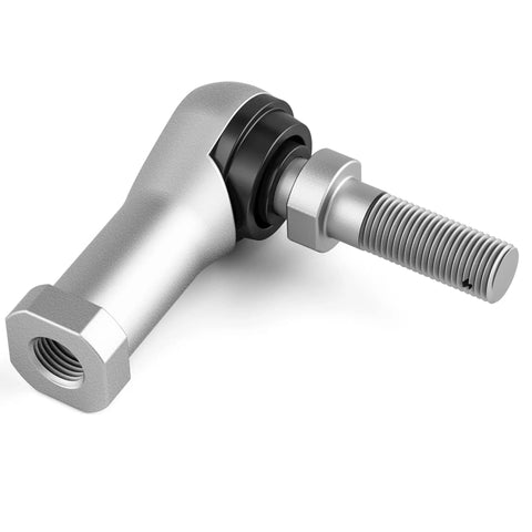 Heavy Duty Golf Cart Tie Rod End For Precedent And Tempo Models 2004 To 2026 Upgrade With Aluminum And Steel Construction For Longer Life And Smoother Steering Replaces OEM Parts 1020226 01 1022883 01 102022601 102288301, aluminum tie rod end with threaded stud