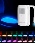 Rechargeable Toilet Night Light With Motion Activated Sensor 16 Color LED Nightlight Inside Bowl Dope Bathroom Decor Accessory