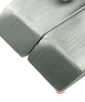 Close-up view of the Top Notch Heavy Duty L Shape Shelf Brackets, corrosion proof stainless steel, strong corner support design.