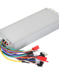 48-72V 2000W DC Brushless Motor Speed Controller Replacement For E-Bike And Scooter, wires visible, silver casing