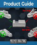 Diagram showing suitable coupler styles for Stainless Steel Coupler Lock Pin For Trailers And Campers That Keeps Your Gear Safe And Sound
