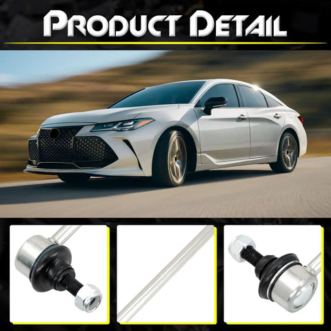 4Pcs Front And Rear Stabilizer Sway Bar End Link Kit Fits 1997-2004 Toyota Avalon, 1997-2001 Camry, product detail view