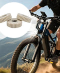 Gear Up Your Ride With A 36T Nylon Planetary Gear Set Featuring 608 Bearings For Electric Bike Motors shown with a mountain biker