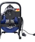 Heavy Duty Electric Drain Snake With Sixty Foot Flex Cable And Foot Switch That Busts Stubborn Clogs Like Nobody Business featuring 1/3 HP motor.