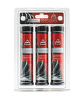 Sticky Red Lithium Complex Multipurpose Grease 3 oz Tubes Water Resistant Extreme Pressure Heavy Duty 3 Pack for Auto Equipment