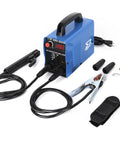 Portable 110V DC Inverter Stick Welder For Beginners And Home Projects With Easy Knob Controls And Anti Stick Performance, and accessories