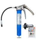 Heavy Duty Pistol Grip Grease Gun With KYPLUS Locking Coupler 10 Year Warranty Up To 10000 PSI One Handed Operation Leak Proof Design