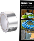 Leak Stop Tape For Pipe Repair White Insulated Waterproof Tape 1 Roll Stain Resistant And Heat Resistant 20m Length
