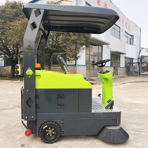 Top Rated Industrial Floor Sweeper Machine. This Heavy Duty Ride On Scrubber Is Perfect For Warehouse Factory Cleanup. Powerful Sweeping Motor Handles Large Spaces With Ease. Great Value, Reliable Performance, And Easy Maneuvering. The Ultimate Solution