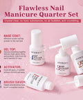 Dip Powder Nail Kit Starter With 20 Colors Including Clear Nude Pink Brown Glitter All Season Acrylic Dipping Powder And 4 Liquid Set Base Coat Top Coat Activator Plus Pro Grade Tools Brush Saver For French Nail Art DIY Salon Gift showing four liquid bottles including base, activator, and brush saver.