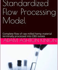Book cover of Hemp Standardized Flow Processing Model featuring test tubes and author's name.