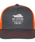 All Season Lightweight Trucker Cap With Anti Sweat Band For Dry Comfort And Trendy Style Plain Yet Dope Golf And Sports Hat front view