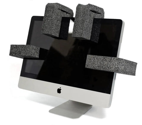 Heavy Duty Television Edge Protectors With Corrugated Slots Pack Of Forty Eight Eight By Seven Inch Tough As Nails Polyethylene Foam Padding Gear For Road Trip Shipping