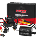 2430 7200KV Brushless Motor And 35A ESC Combo Waterproof Sensorless Power Pack For 1/16 And 1/14 RC Cars And Trucks