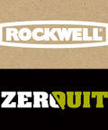Logo of Rockwell and ZeroQuit brands related to AW400 F80 Sonicrafter 4.2 Amp Oscillating Multi Tool With 9 Accessories And Carry Bag