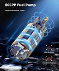Illustration of ECCPP Fuel Pump Replacement E3621S showing internal components and features for Chevy GMC trucks 1988-1995.
