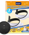 Replacement Soft Bumper Guard For IRobot Roomba 600 700 800 Series And Neato Robot Vacuums, two pack with high grip design.