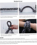 Step-by-step use of Five Pack Water Activated Cooling Neck Wrap Bandanas Instant Ice Cold Scarf For Hot Summer Days Perfect For Camping Beach Travel Or Outdoor Fun Long Lasting Relief Reusable And Easy To Use