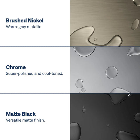 Kick Up Your Shower Routine With This Smooth Flowing Eight Inch Rainshower Trim Kit Using Posi Temp Pressure Balancing Technology In Dope Matte Black Finish Needs Separate Valve For Easy Bathroom Glow Up